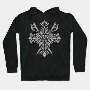 Resident Evil Lady D Crest Pixel Art Hoodie